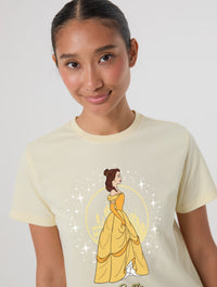 Disney Belle Baby T-Shirt In Butter Yellow