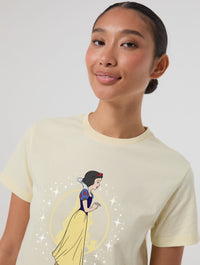 Disney Snow White Baby T-Shirt In Butter Yellow