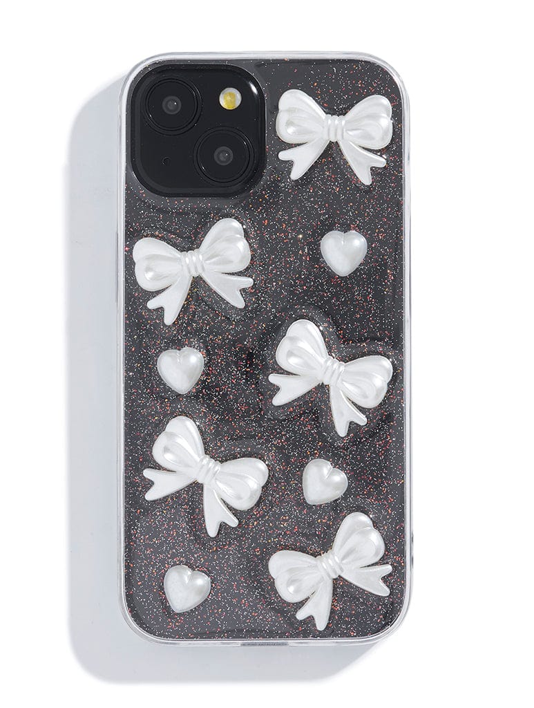 3D Bow and Hearts iPhone Case Phone Cases Custard London
