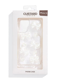 3D Bow and Hearts iPhone Case Phone Cases Custard London