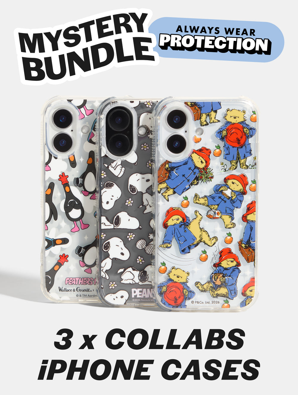 Collabs Mystery Bundle x3 iPhone Case