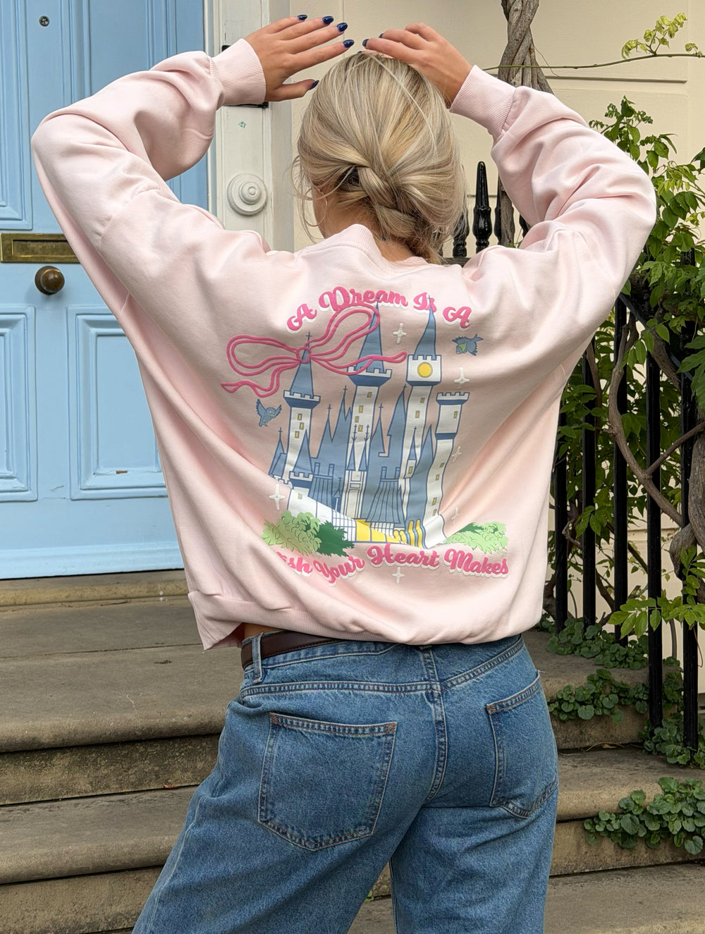Disney A Dream Is A Wish Your Heart Makes Sweatshirt