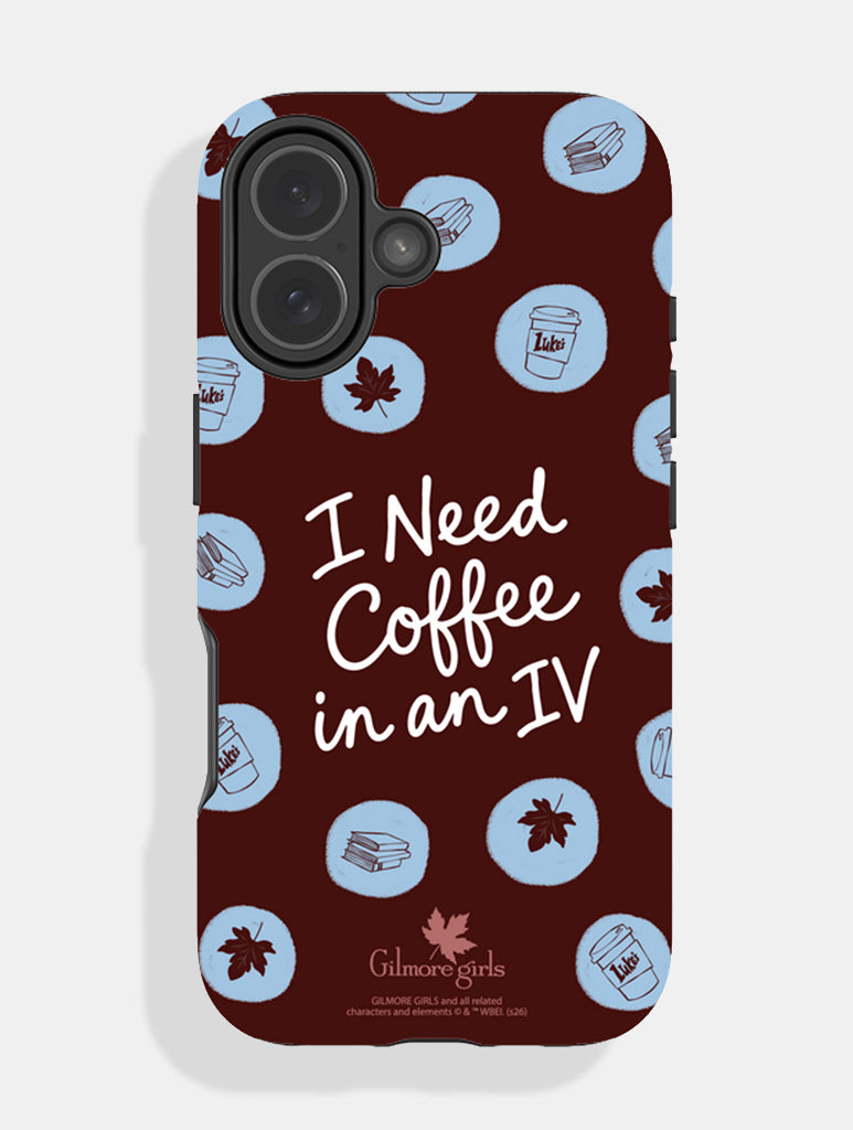 Gilmore Girls x Skinnydip 'Happiest Drinking Coffee' Ultra Protective iPhone Case