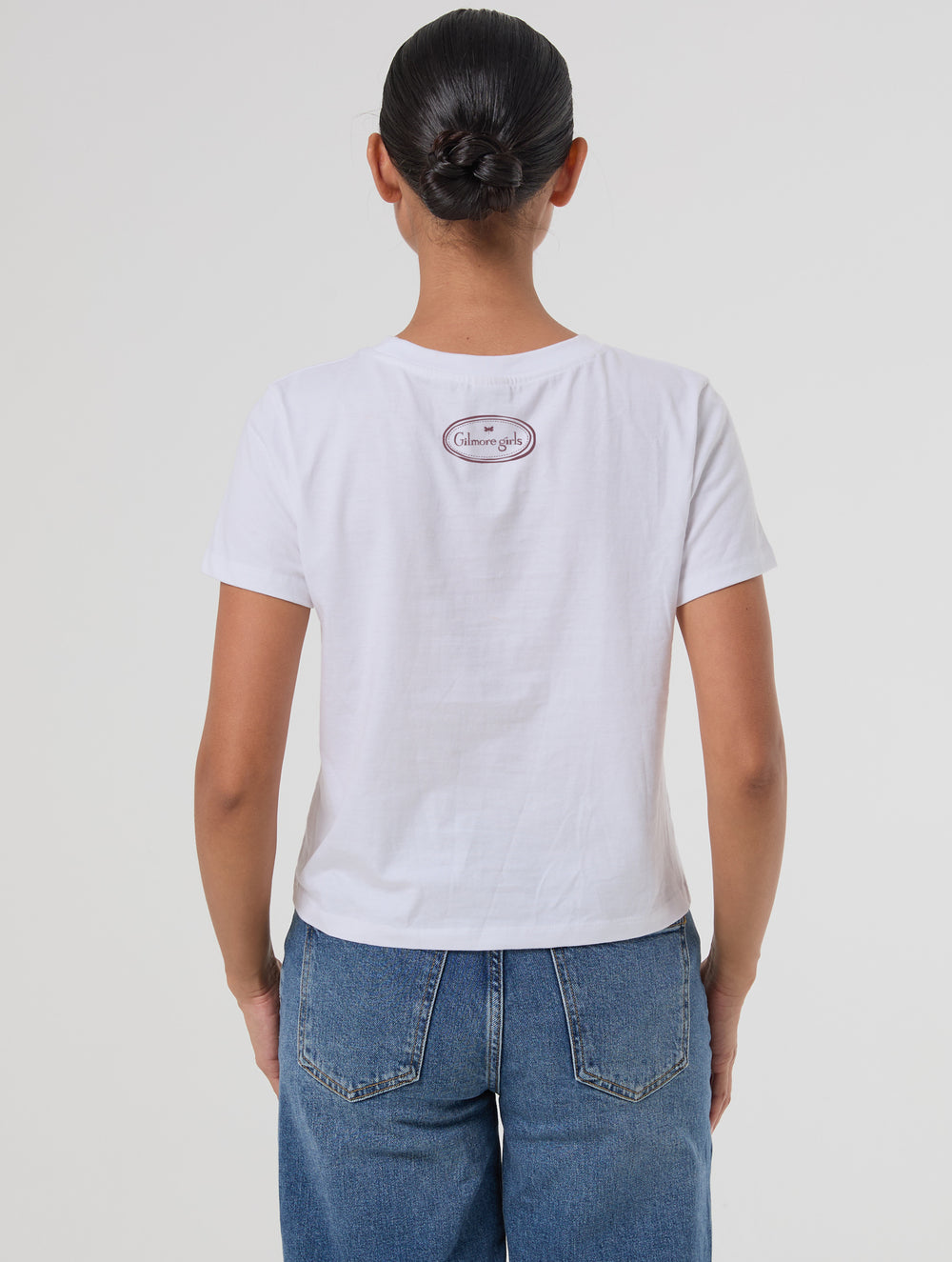 Gilmore Girls x Skinnydip Independence Inn Baby T-Shirt In White