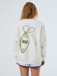 Gilmore Girls x Skinnydip The Dragonfly Inn Sweatshirt In White