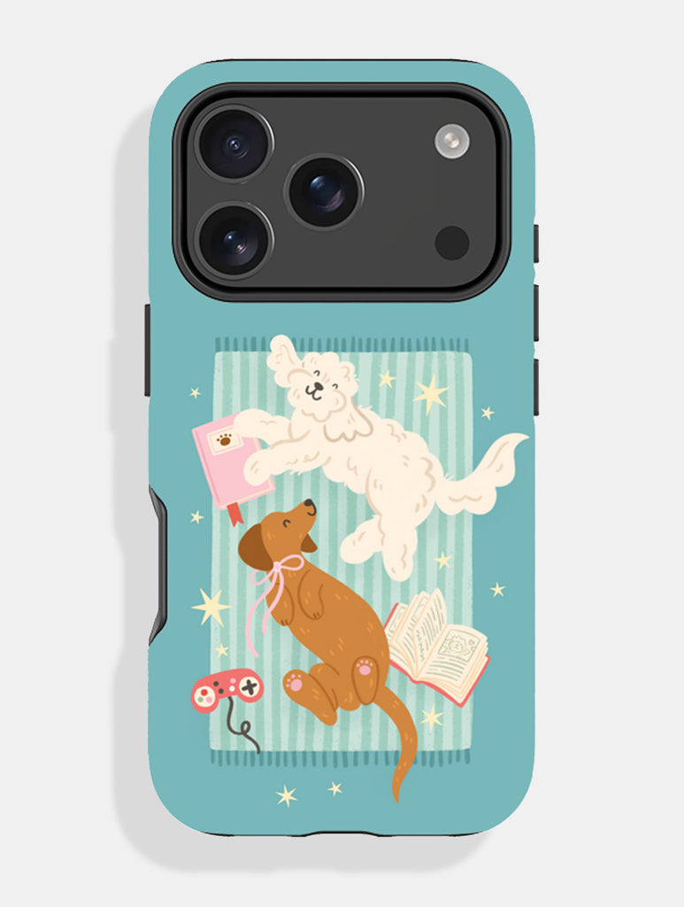 Hopscotch Paper Co x Skinnydip Dogs On A Rug Ultra Protective iPhone Case