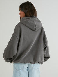 London Pâtisserie Hoodie In Acid Wash