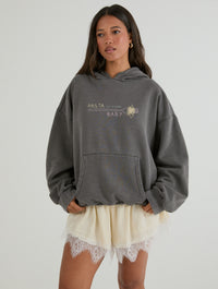 Pasta La Vista Hoodie In Acid Wash