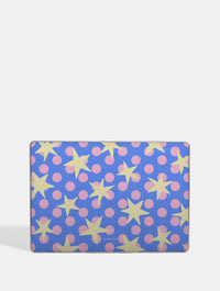 Stars and Spots Pink Yellow and Blue MacBook Case