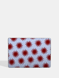 Sunshine Swirls Blue And Brown MacBook Case