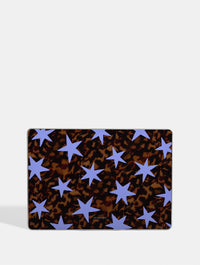 Tortoiseshell Stars Blue MacBook Case