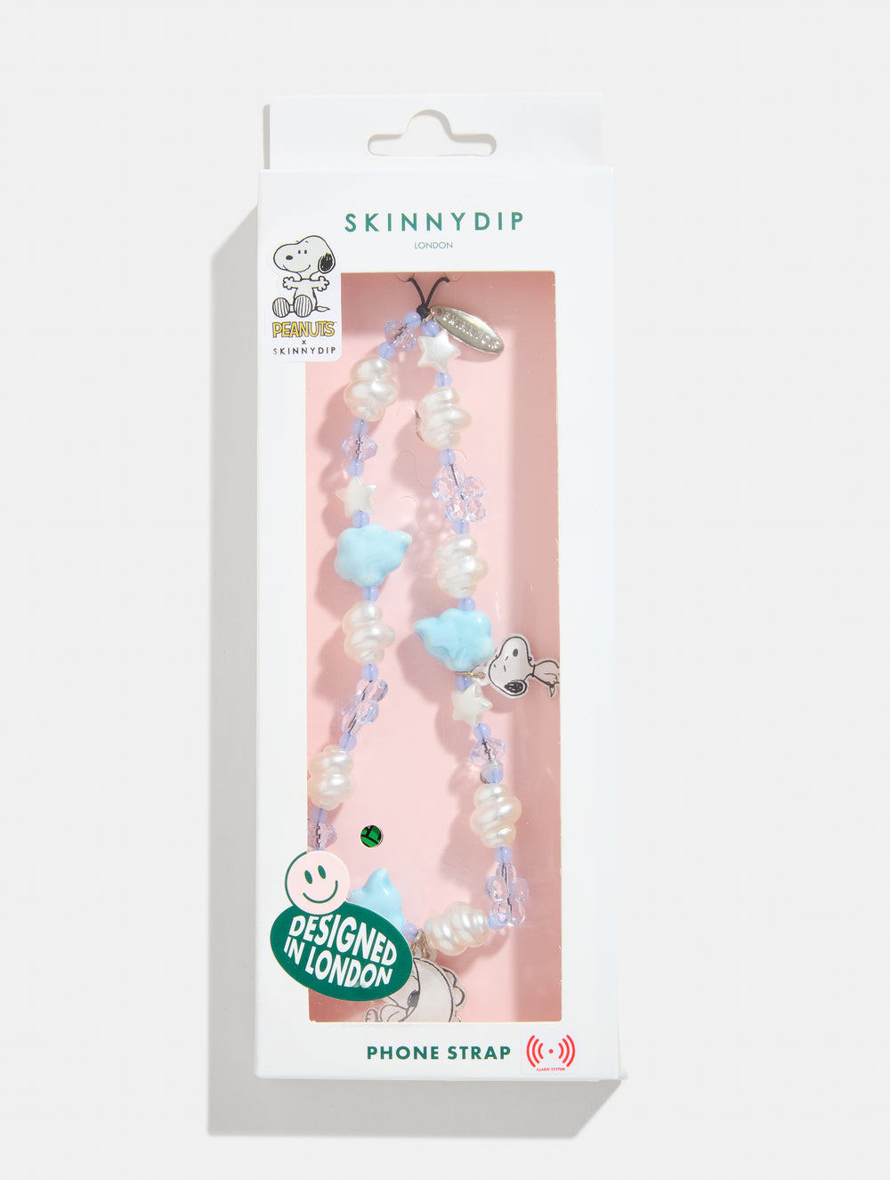 Peanuts x Skinnydip Snoopy Snooze Beaded Strap