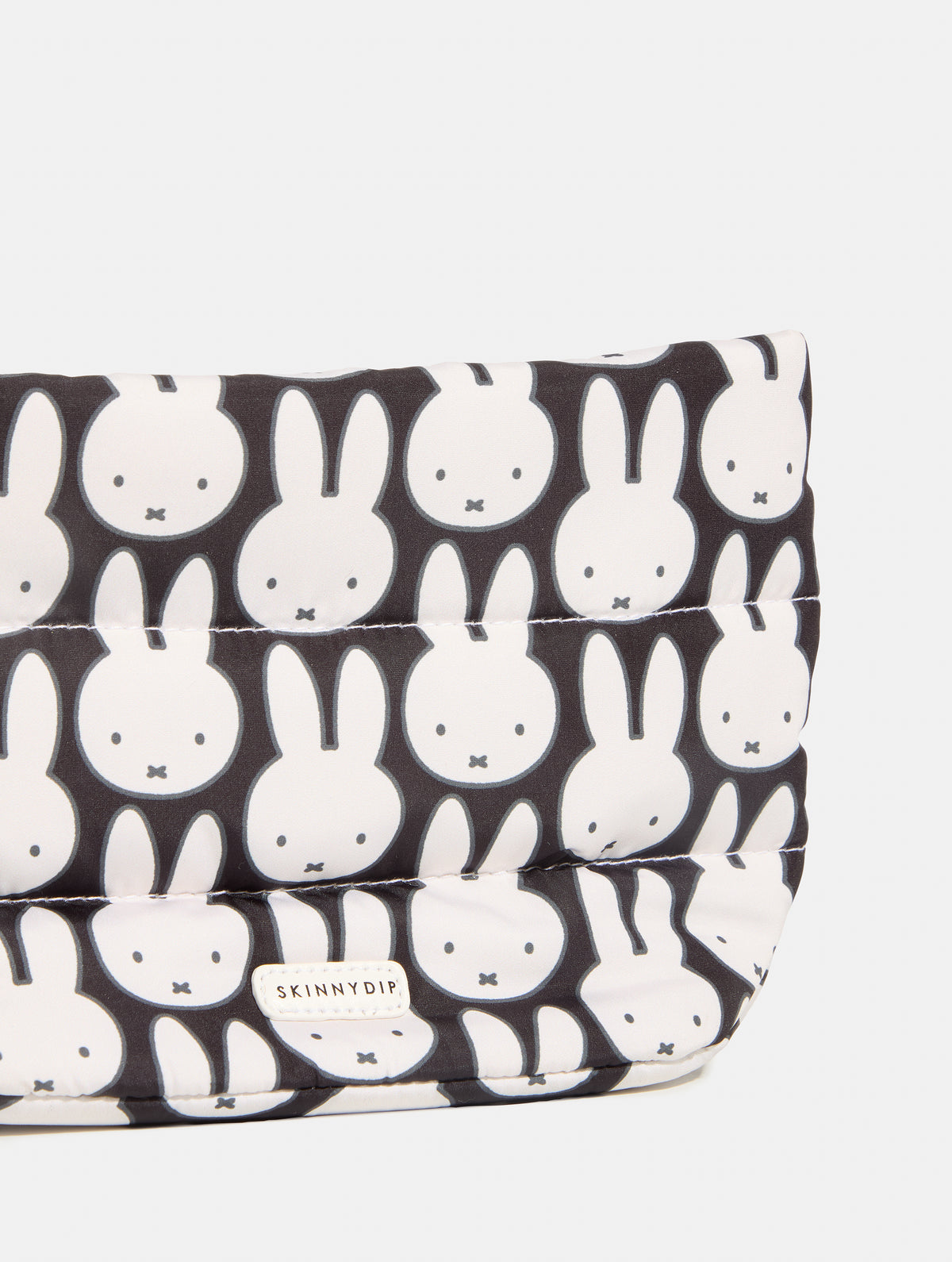 Miffy x Skinnydip Black Repeat Pillow Pouch