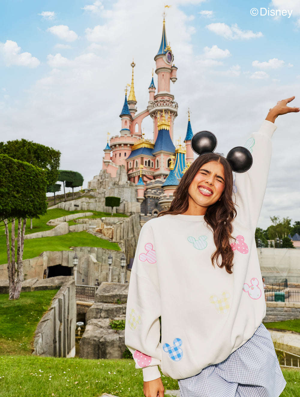 Disney Mickey Mouse Patch Sweatshirt