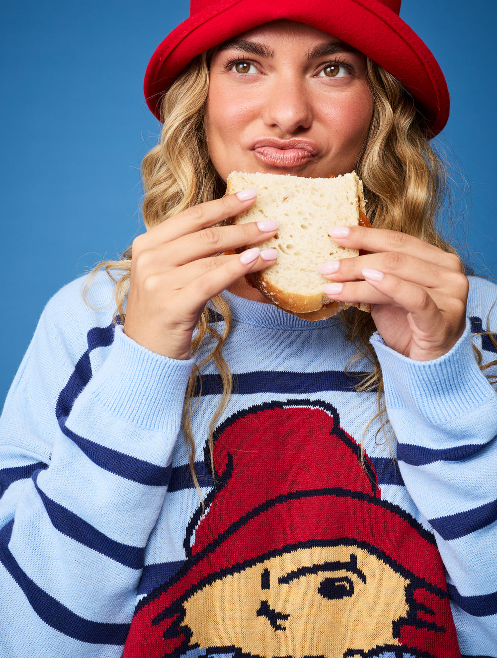 Paddington x Skinnydip Stripe Knitted Jumper
