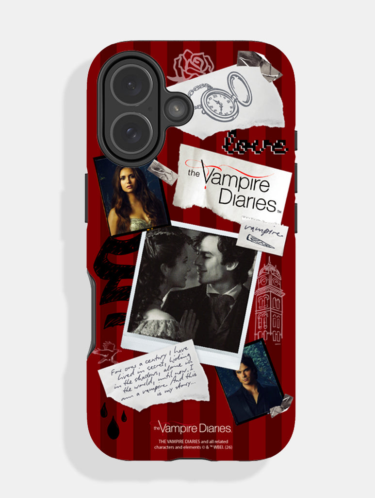 The Vampire Diaries x Skinnydip Diary Ultra Protective iPhone Case