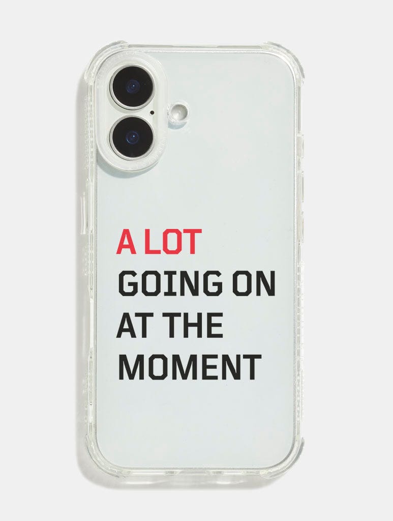 A Lot Going on at the Moment Shock iPhone Case Phone Cases Skinnydip London