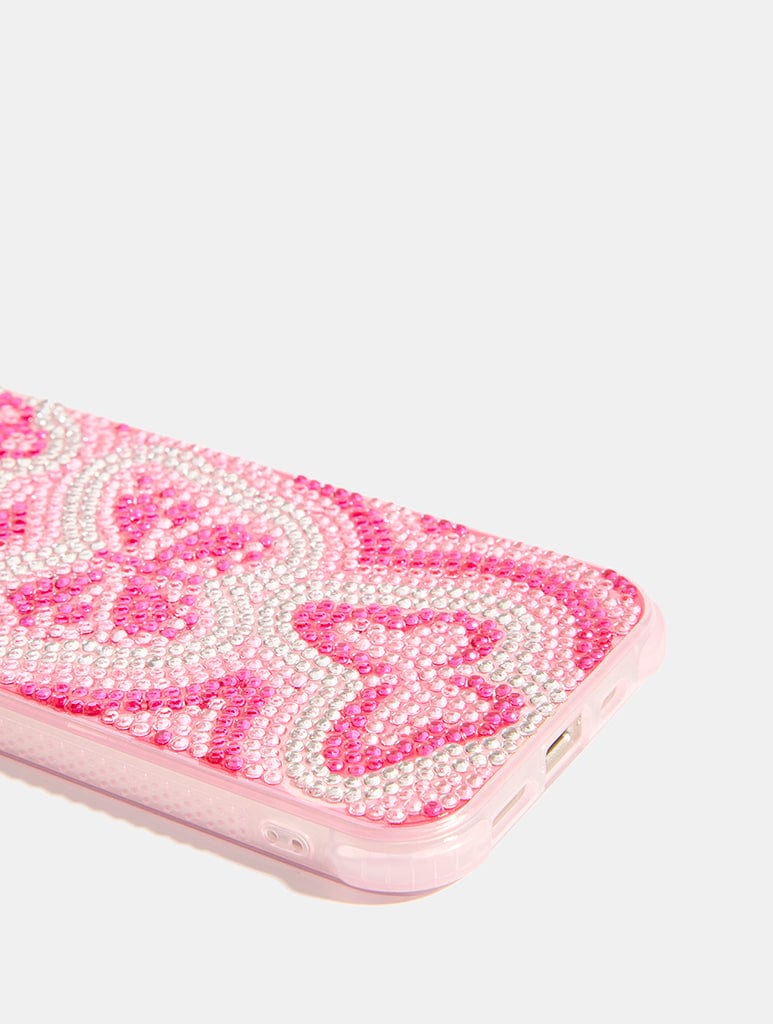 All Over Gem Butterfly Shock iPhone Case Phone Cases Skinnydip London