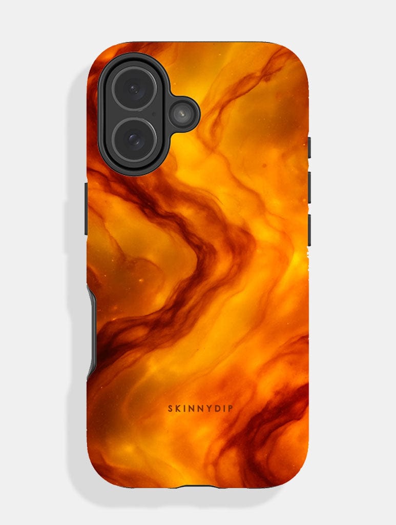 Amber Swirl Ultra Protective iPhone Case Phone Cases Skinnydip London