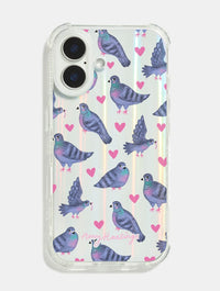 Amy Hastings x Skinnydip Pigeon Lover Shock iPhone Case Phone Cases Skinnydip London