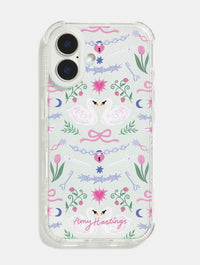 Amy Hastings x Skinnydip Pretty Swans Shock iPhone Case Phone Cases Skinnydip London