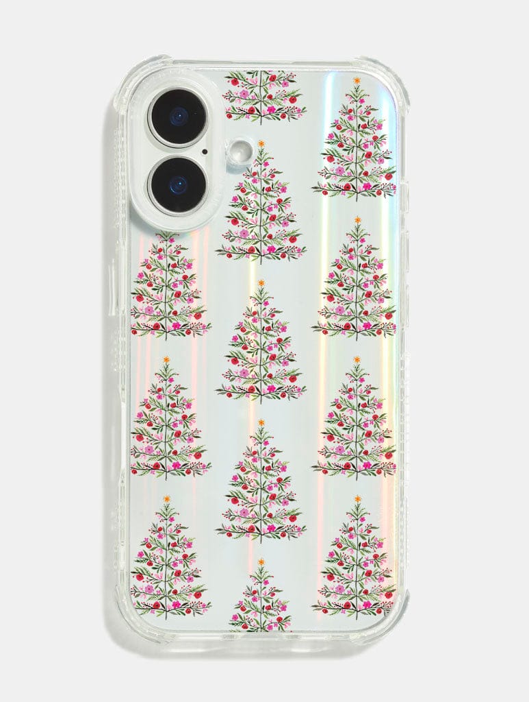 Anna Lau x Skinnydip Christmas Trees Shock iPhone Case Phone Cases Skinnydip London