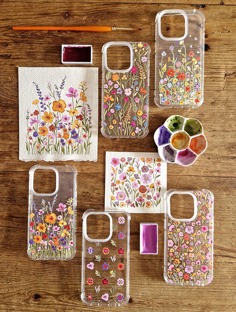 Anna Lau x Skinnydip Dainty Botanical Shock iPhone Case Phone Cases Skinnydip London