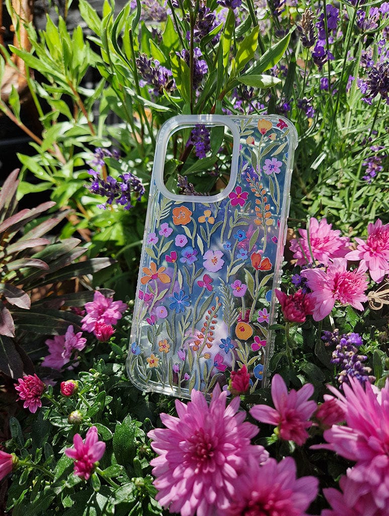 Anna Lau x Skinnydip Whimsical Wildflowers Shock iPhone Case Phone Cases Skinnydip London