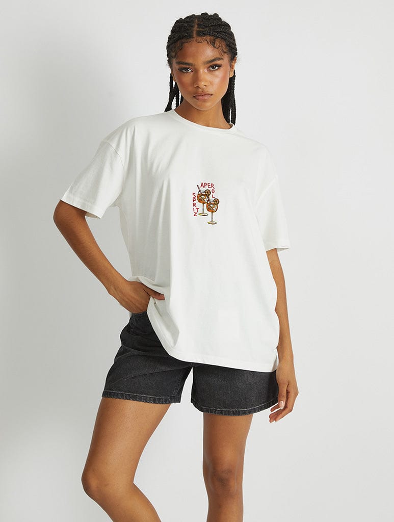 Aperol T-Shirt Tops & T-Shirts Skinnydip London