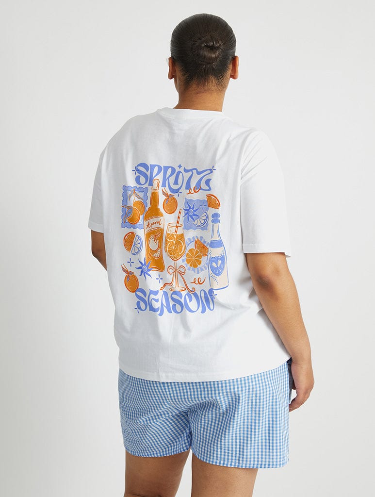 Aperol Vibes T-Shirt. Tops & T-Shirts Skinnydip London