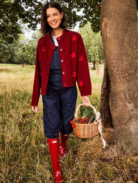 Applique Tomato Cardigan Jumpers & Cardigans Skinnydip London