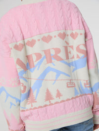 Apres Ski Zip Through Knitted Jumper Jumpers & Cardigans Skinnydip London