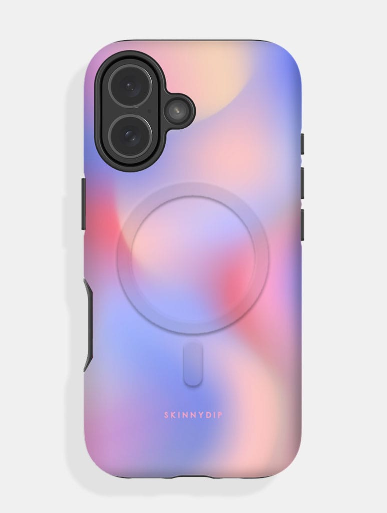 Aura Gradient Cool Blue Magsafe Ultra Protective iPhone Case Phone Cases Skinnydip London