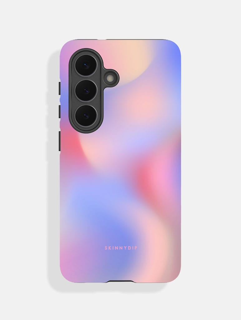 Aura Gradient Cool Blue Ultra Protective Samsung Case Phone Cases Skinnydip London