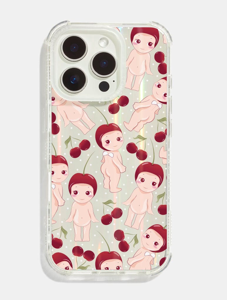 Baby Angel Cherry Shock iPhone Case Phone Cases Skinnydip London