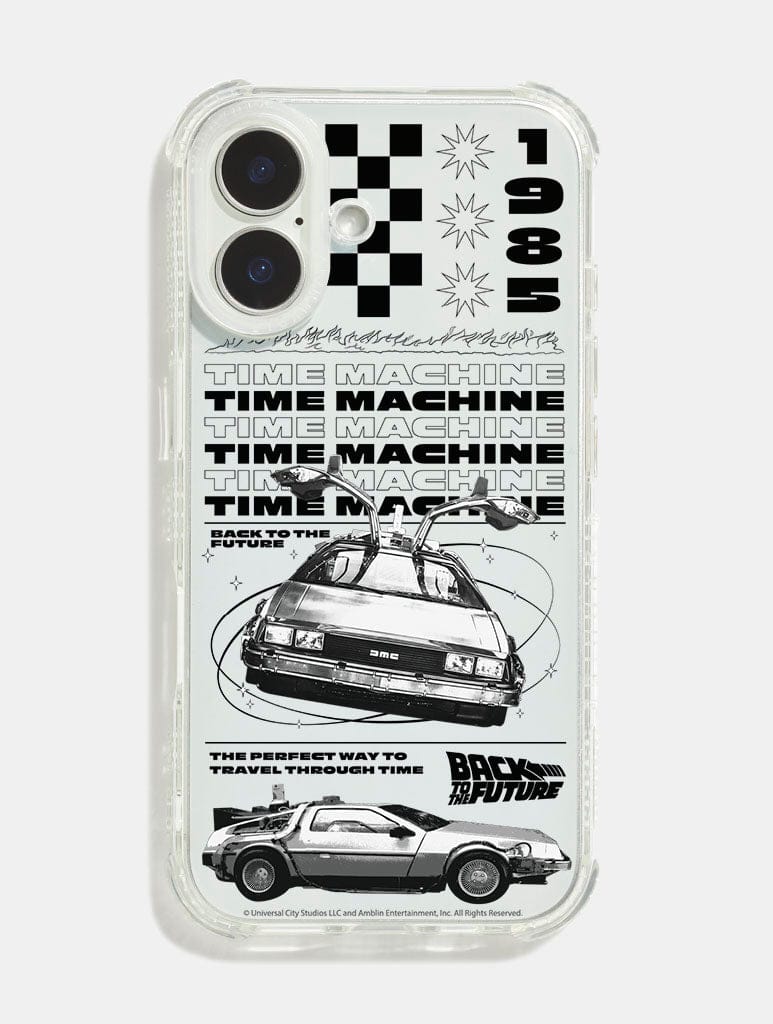 Back To The Future x Skinnydip Time Machine Shock iPhone Case Phone Cases Skinnydip London