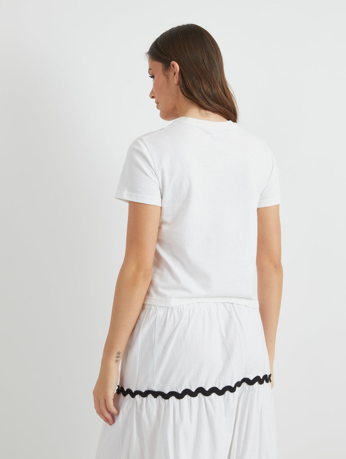 Beachy Fruit Baby T-Shirt in White Tops & T-Shirts Skinnydip London