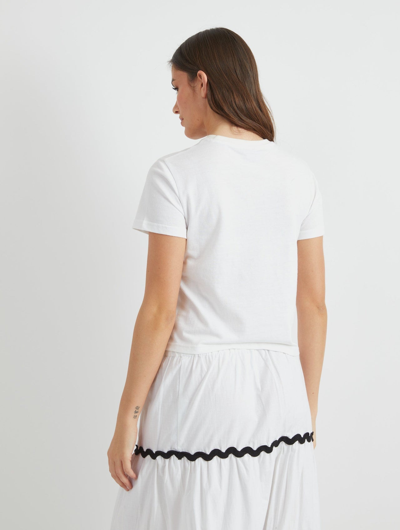 Beachy Fruit Baby T-Shirt in White Tops & T-Shirts Skinnydip London