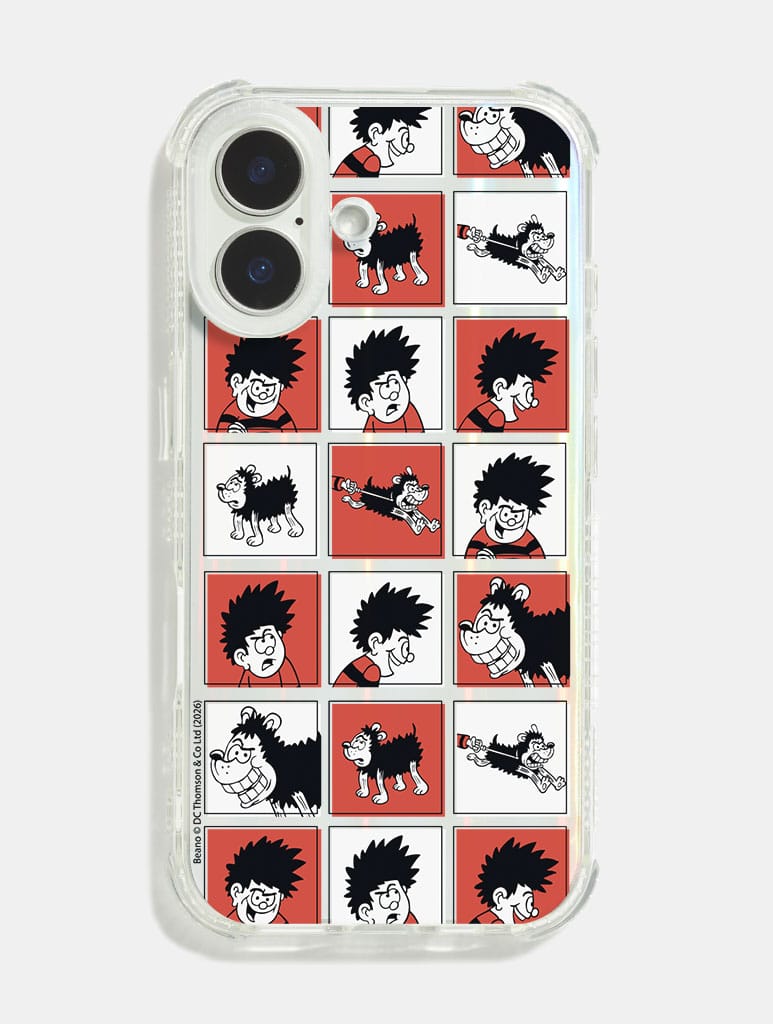Beano x Skinnydip Grid Shock iPhone Case Phone Cases Skinnydip London