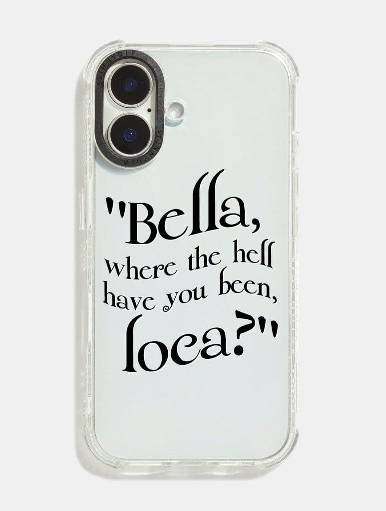 Bella Loca Shock iPhone Case Phone Cases Skinnydip London