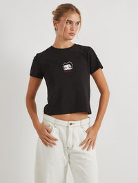 Betty Boop x Skinnydip Baby T-Shirt In Black Tops & T-Shirts Skinnydip London