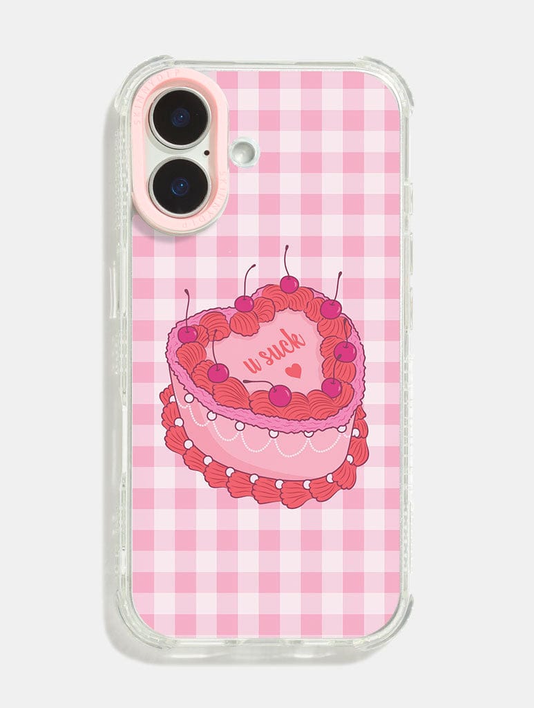 Big Fat Jenna U Suck Shock iPhone Case Phone Cases Skinnydip London