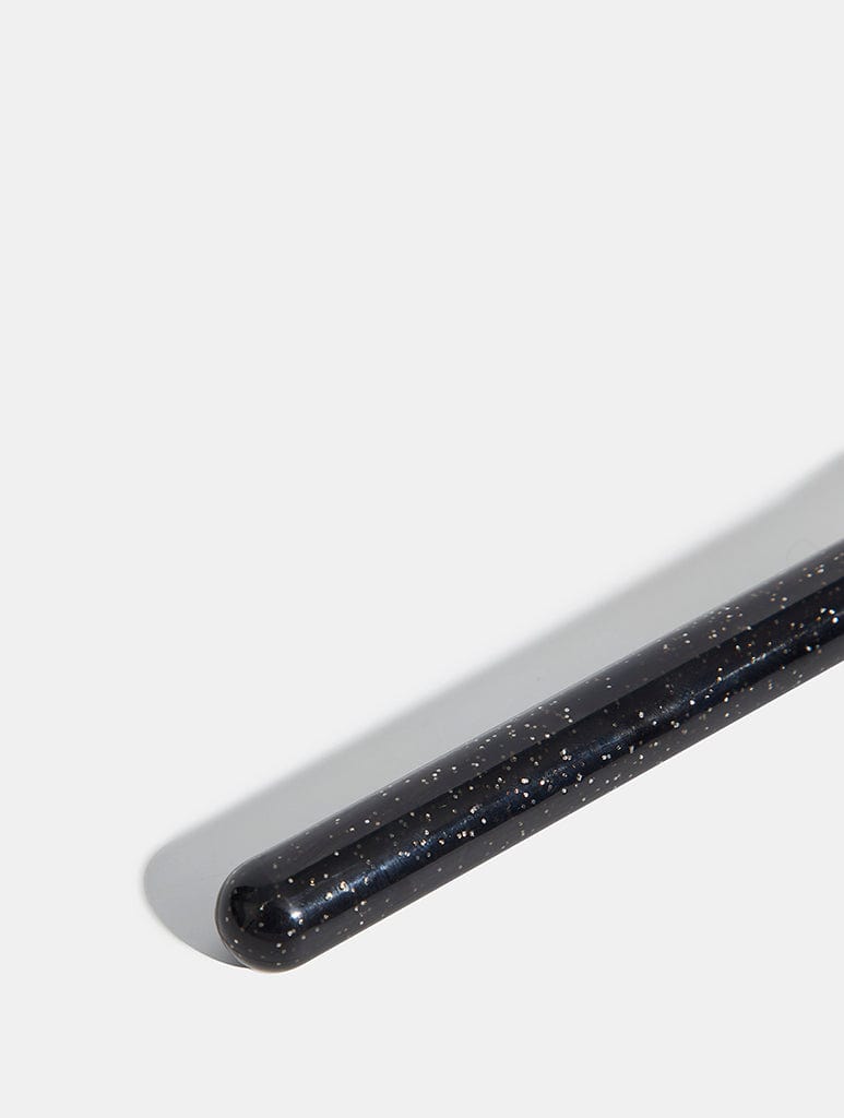 Black Glitter Make Up Brushes Makeup Brushes & Tools Skinnydip London