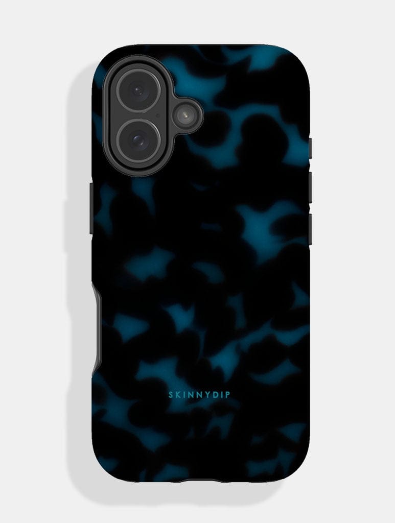 Blue Black Tortoise Shell Ultra Protective iPhone Case Phone Cases Skinnydip London