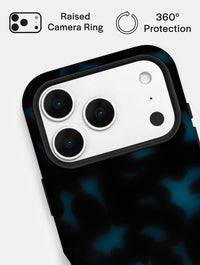 Blue Black Tortoise Shell Ultra Protective iPhone Case Phone Cases Skinnydip London