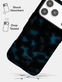 Blue Black Tortoise Shell Ultra Protective iPhone Case Phone Cases Skinnydip London