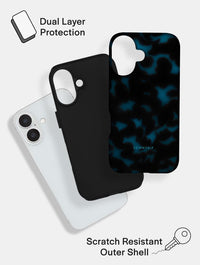 Blue Black Tortoise Shell Ultra Protective iPhone Case Phone Cases Skinnydip London