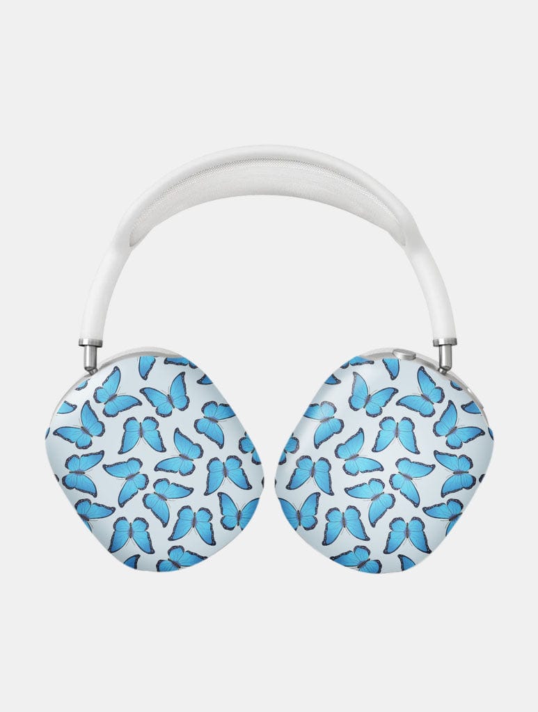 Blue Butterfly AirPods Max Case in Matte AirPods Cases Skinnydip London