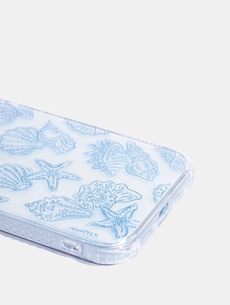 Blue Shells Shock iPhone Case Phone Cases Skinnydip London