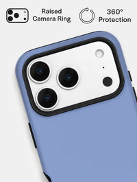 Blue Solid Colour Ultra Protective iPhone Case Phone Cases Skinnydip London
